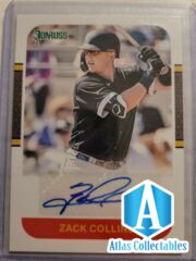 2021 Panini Donruss Optic Retro 1987 Signatures Holo Zack Collins #RS87-ZC Auto